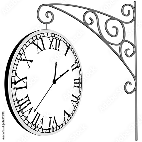 hanged clock