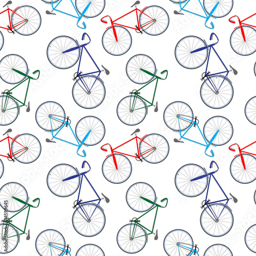 bicycles pattern