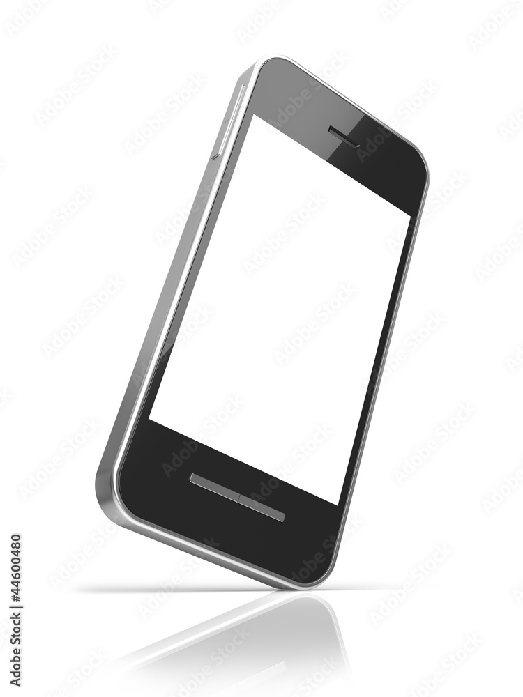 Black smart phone Black smart phone