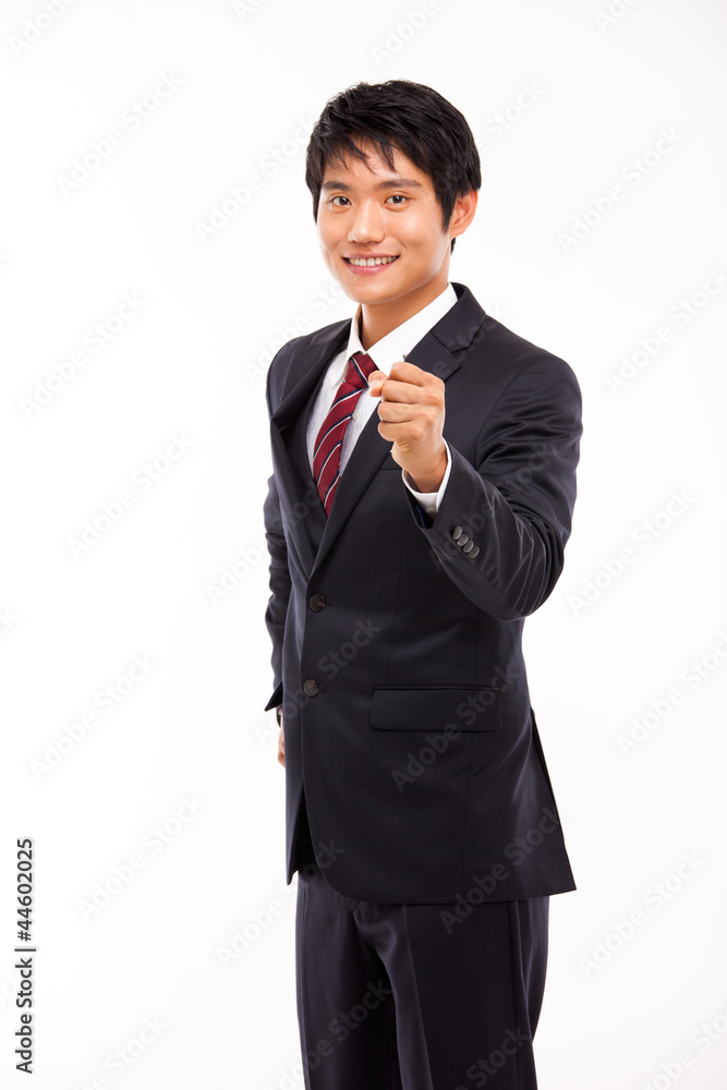 Successful business man isolated on white background. Successful business man isolated on white background.