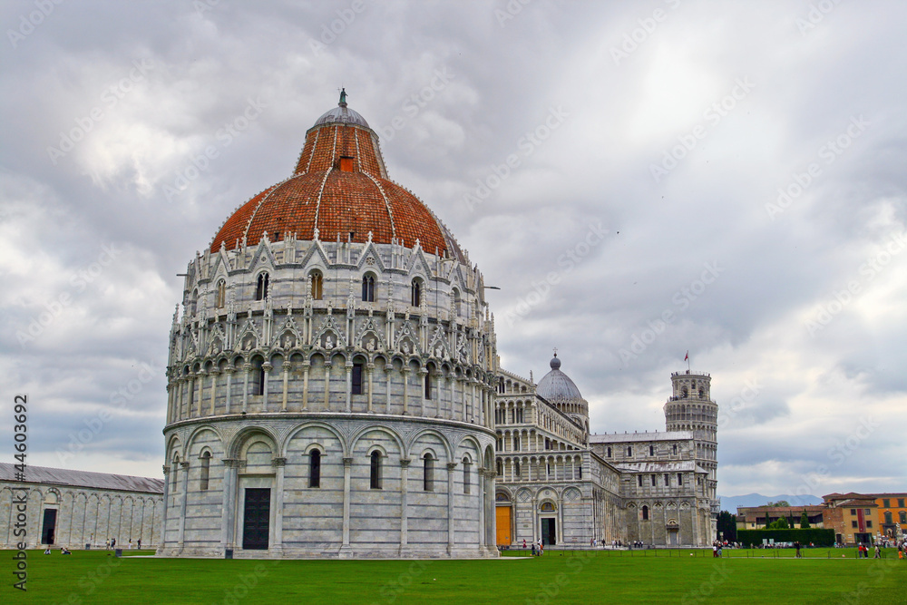 The old part of the famous Pisa.