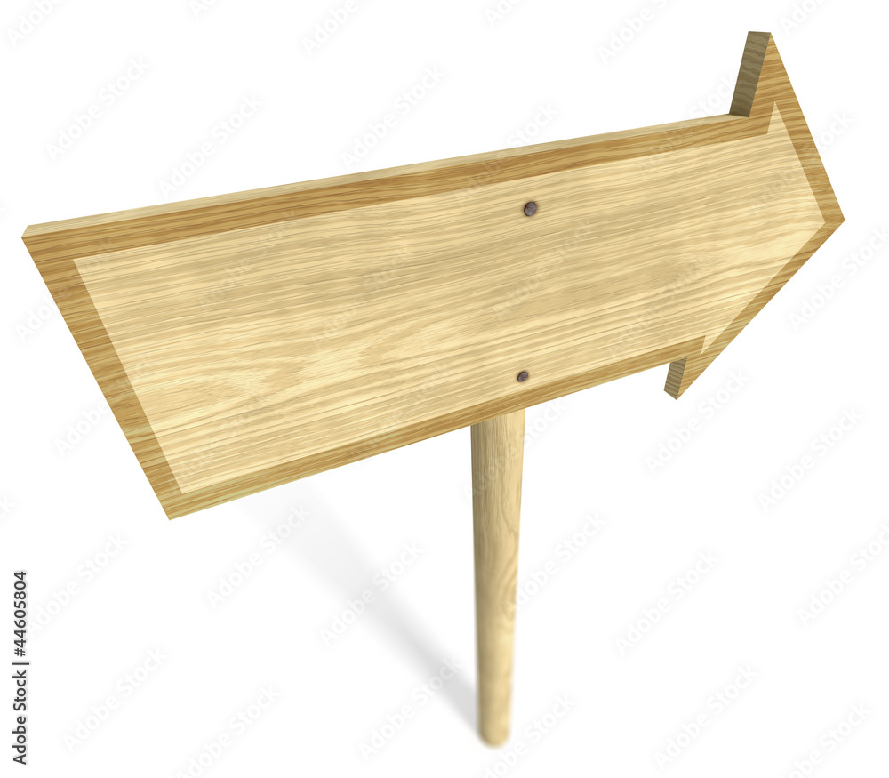 Panneau de bois sur fond blanc 4 Panneau de bois sur fond blanc 4