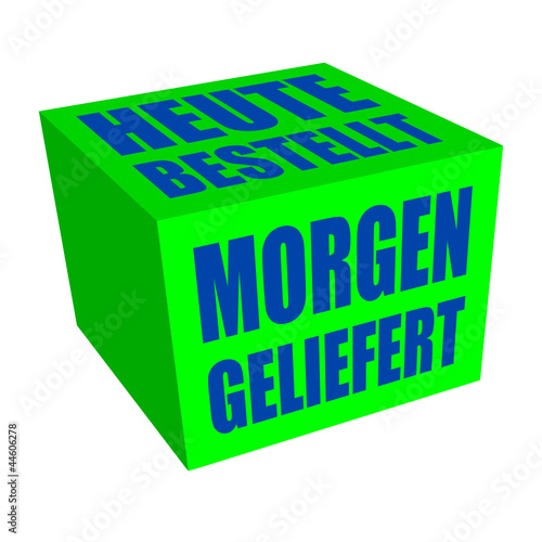 paket v2 heute bestellt morgen geliefert I