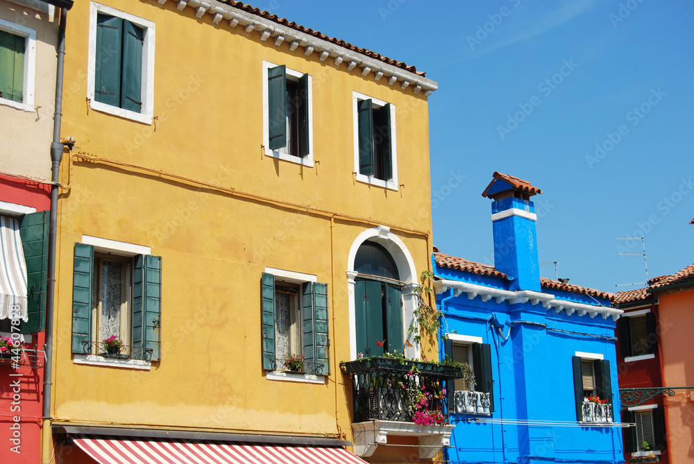 Homes of Burano - Venice - Italy 140