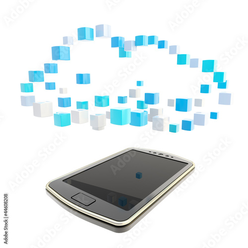 Mobile phone cloud computin...