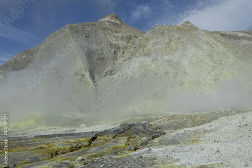 white island vulkaninsel photo