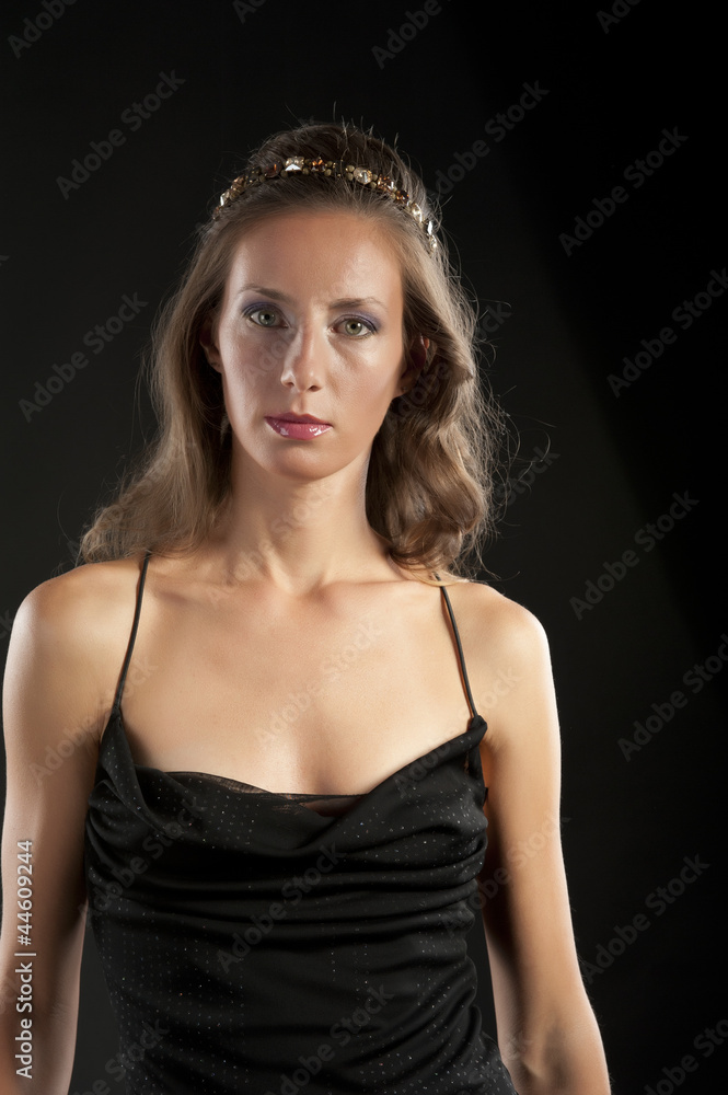Portrait of a young beautiful woman Portrait of a young beautiful woman