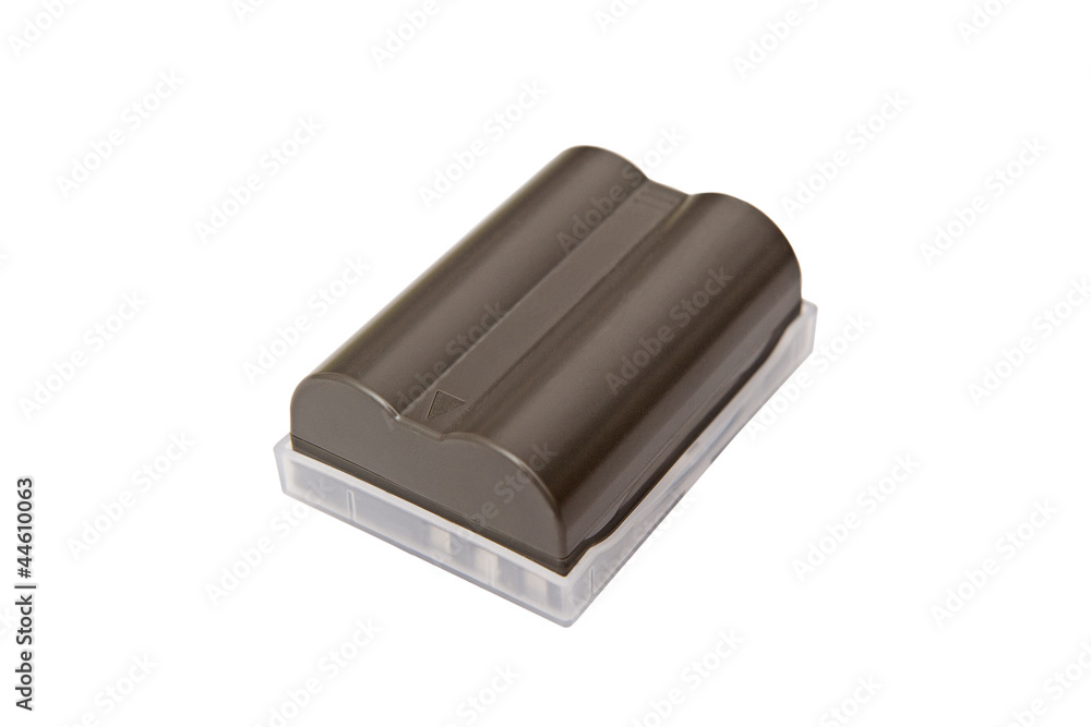 Battery isolated on white background Battery isolated on white background
