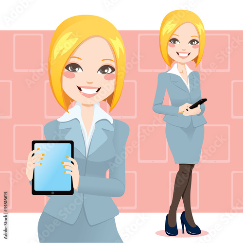 Blond Business Woman