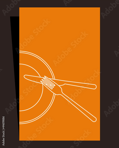 Restaurant menu. Vector illustartion