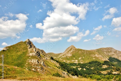 montagna dell'appennino toscano italia località Abetone
