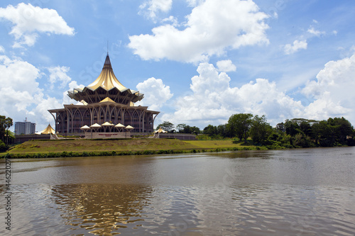 New parliament building in Kuching, Sarawak, Borneo