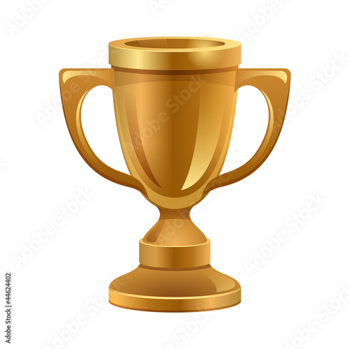 Gold trophy