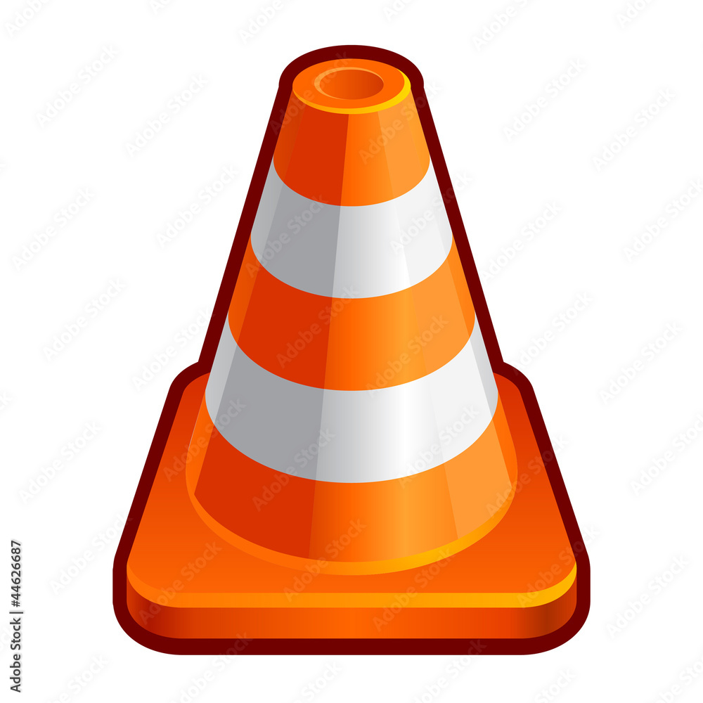 traffic cone icon traffic cone icon