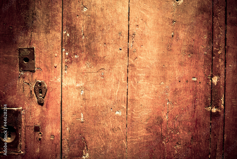 Fototapeta premium wooden door