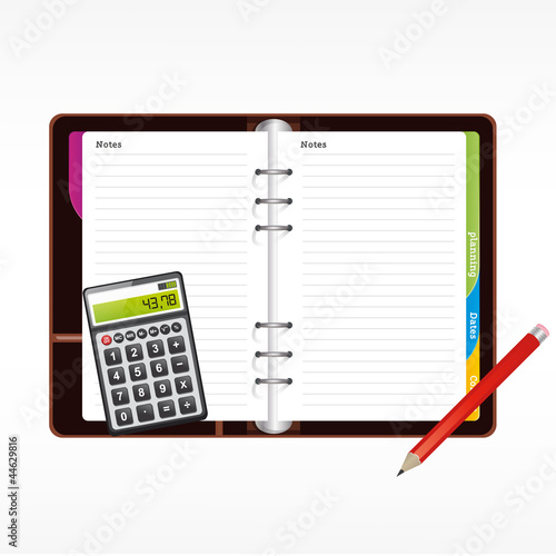 cahier/agenda/planning