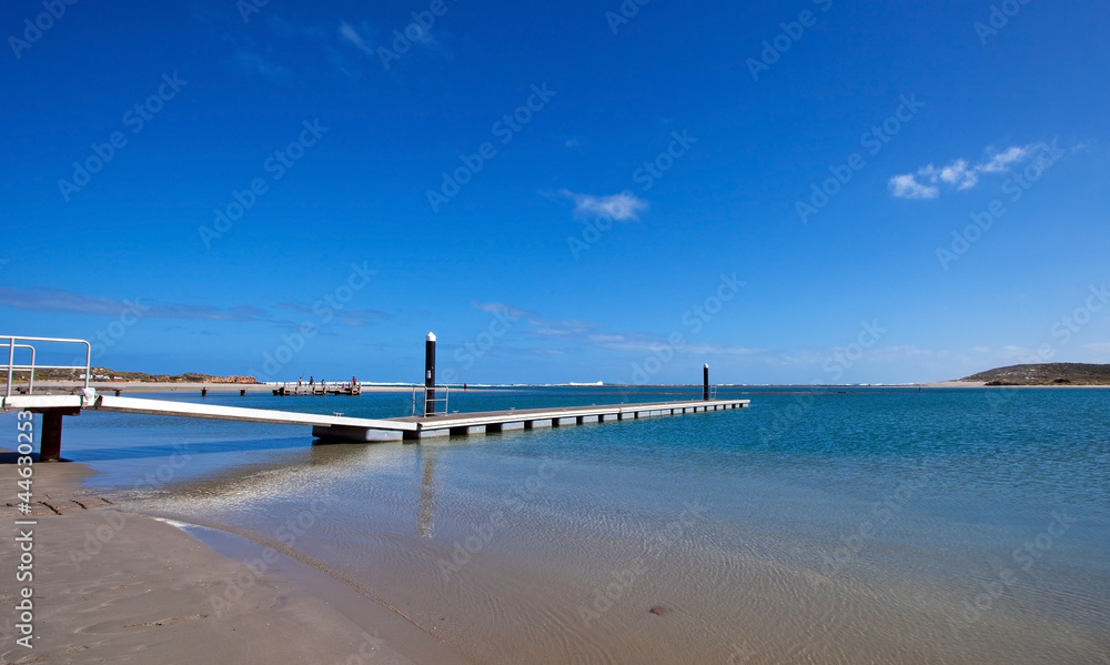 Spiaggia si Kalbarri, Kalbarri beach, Australia