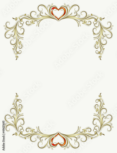 Frame with heart