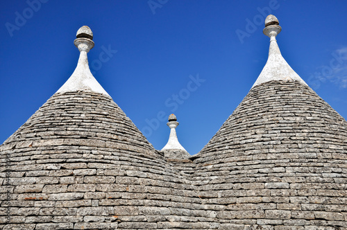 TRULLI, ALBEROBELLO, PUGLIA, ITALIA photo