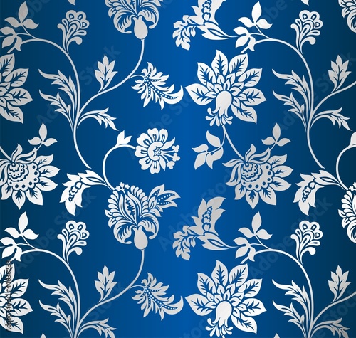 traditional floral pattern, textile , Rajasthan, royal India