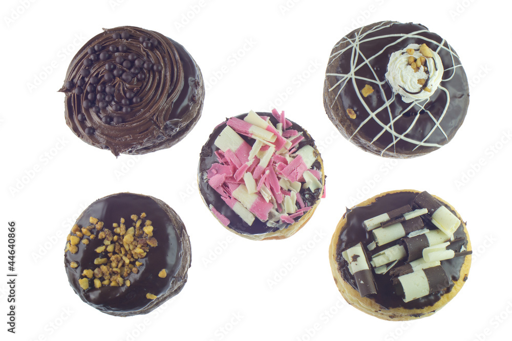 Donut isolated on white background. Donut isolated on white background.