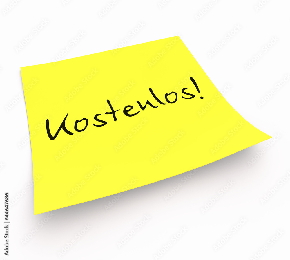 Notizzettel - Kostenlos! Notizzettel - Kostenlos!
