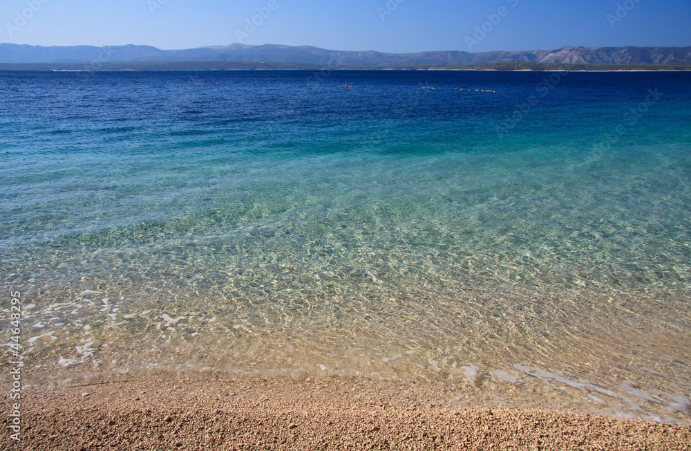 Obraz premium spiaggia di Murvica (Bol - isola di Brac - Croazia)
