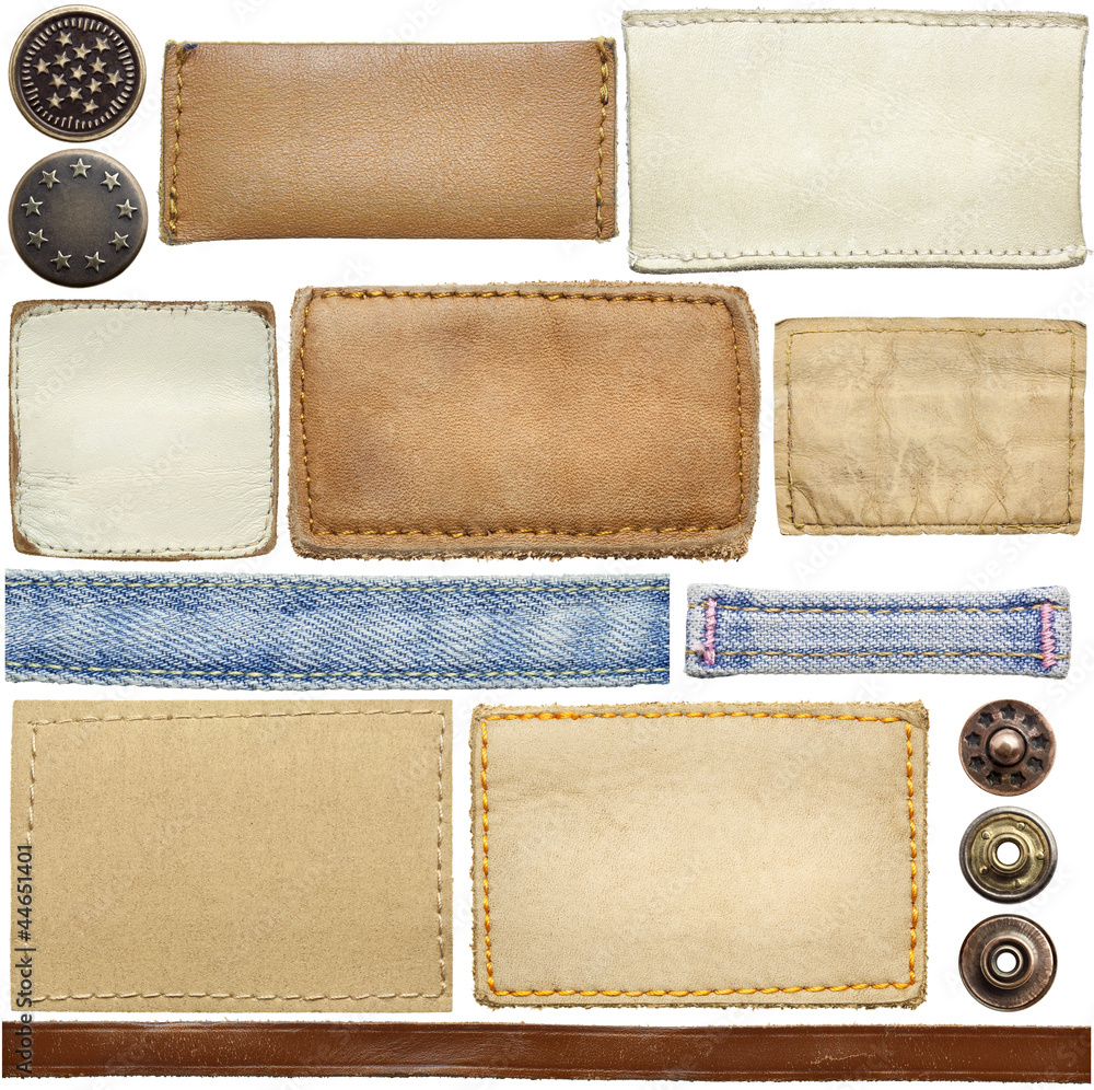 Fototapeta premium Jeans labels