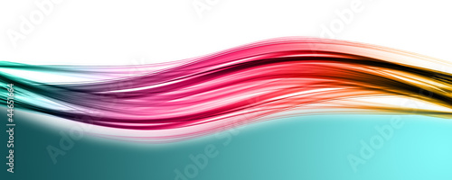 Abstract wave panorma background design with space for your text