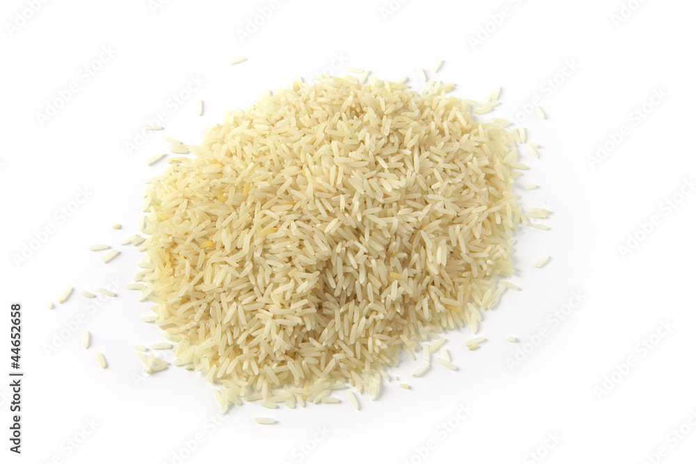 Uncooked rice