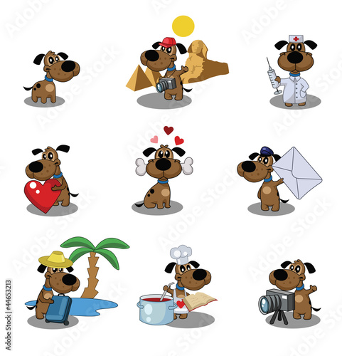 Dogs icons