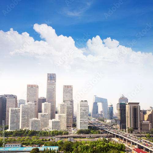 landscape of modern city  China
