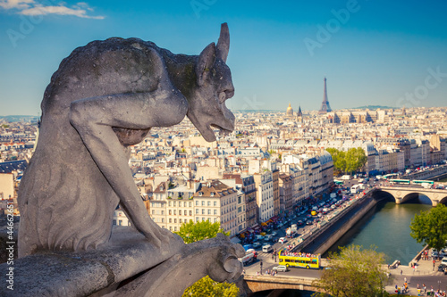 Chimera on Notre Dame Cathedral