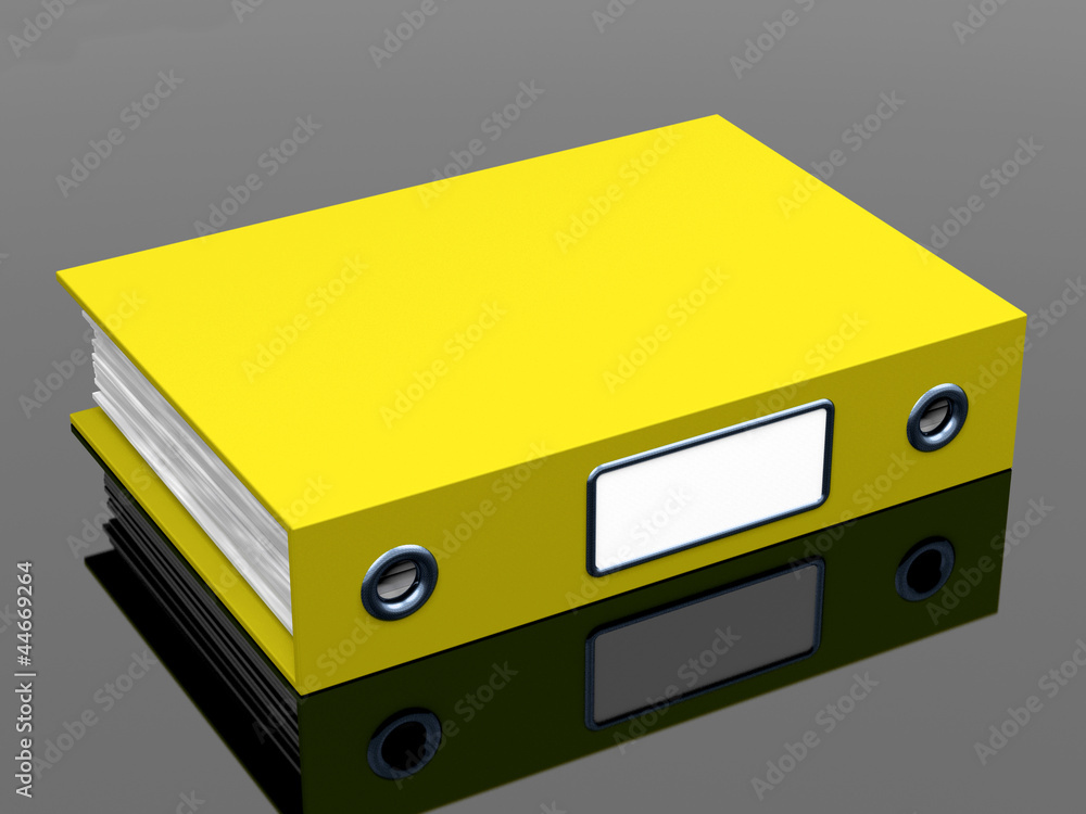 Yellow File For Getting The Office Organized Yellow File For Getting The Office Organized