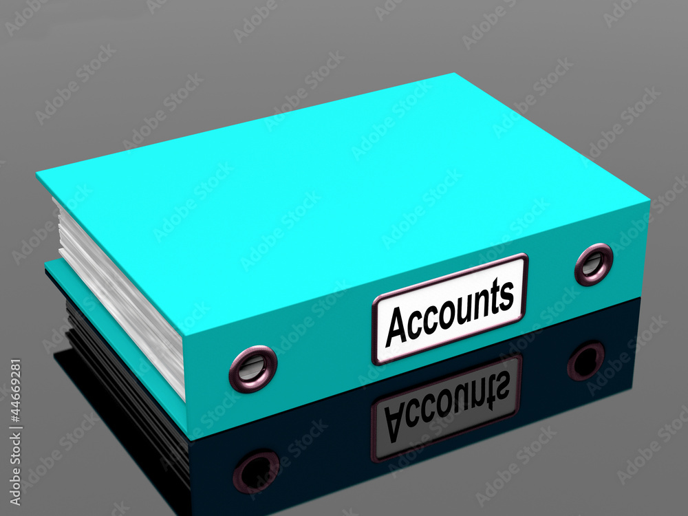 Accounts File Shows Accounting Profit And Expenses Accounts File Shows Accounting Profit And Expenses