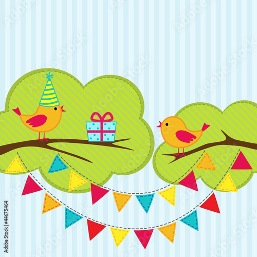 Birthday party card
