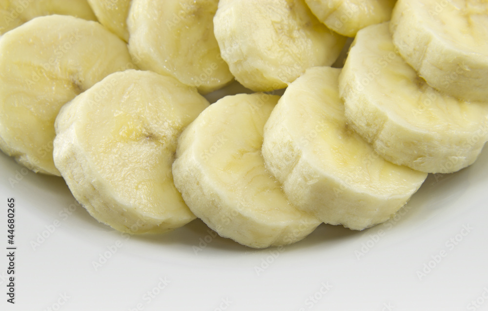 Banana slices