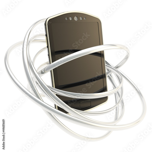 Smart phone concept surroun...