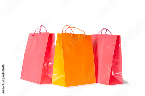 shopping bag isolated on white