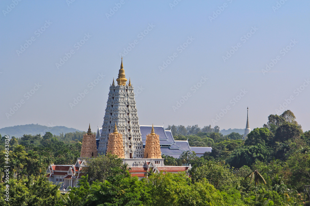 Obraz premium Pagoda at Pattaya in Thailand