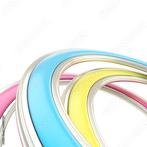 Abstract background made of curved arch