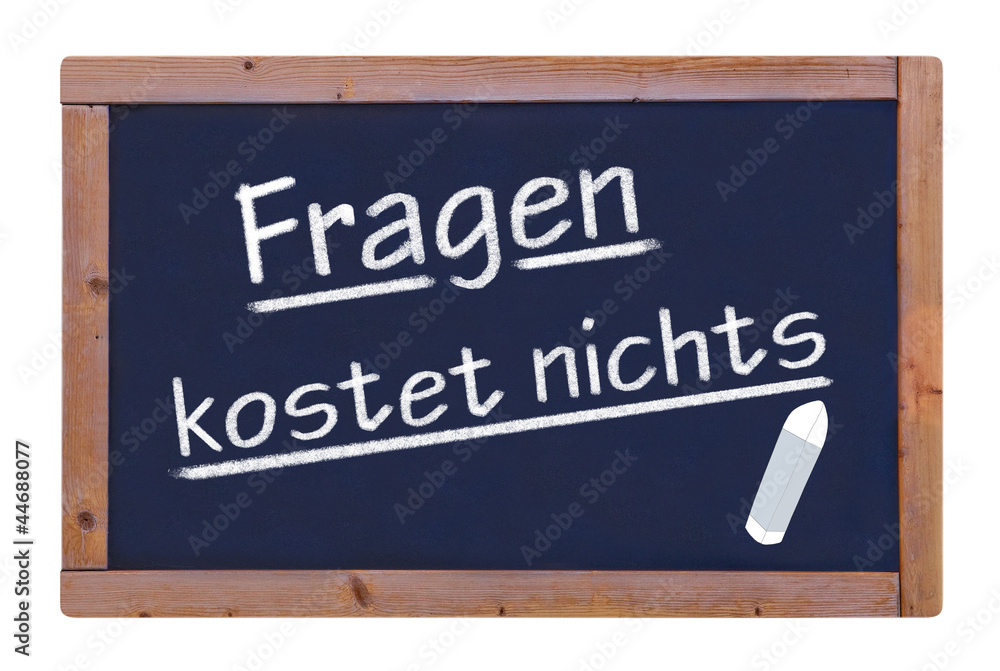 Obraz premium Fragen #120906-002
