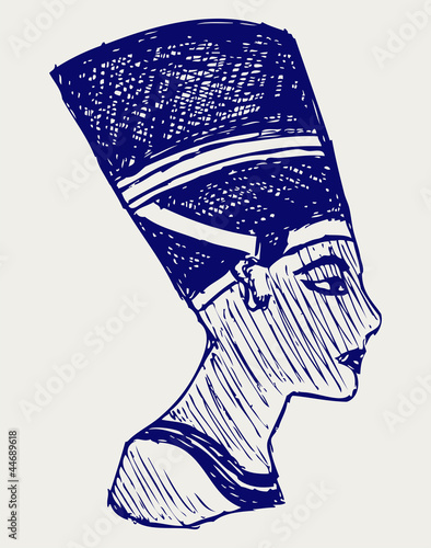 Symbol of Egypt. Doodle style