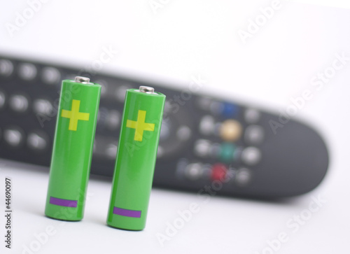 Remote control batteries photo