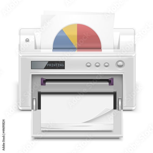 printer isolated vector icon xxl