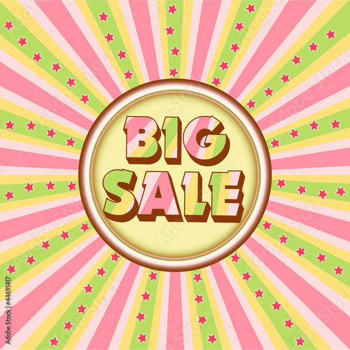 big sale illustration