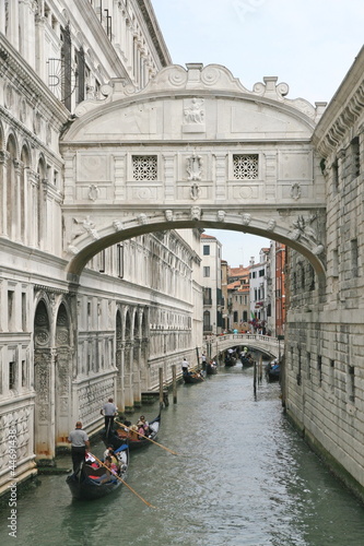 famous bridge of sighs in Venice #44691438