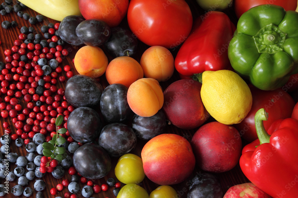 Fruits and vegetables Fruits and vegetables