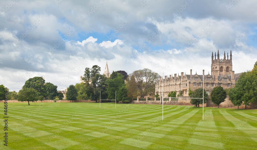 Oxford University college buildings