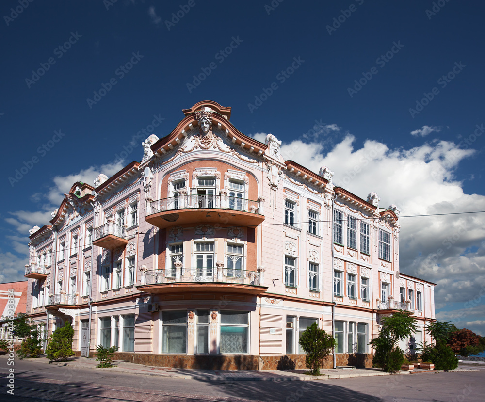old building in Yevpatoria. Crimea.
